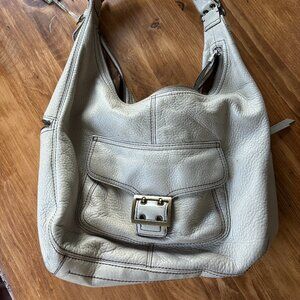 VINTAGE: Cream Color Banana Republic Top Handle Shoulder Bag